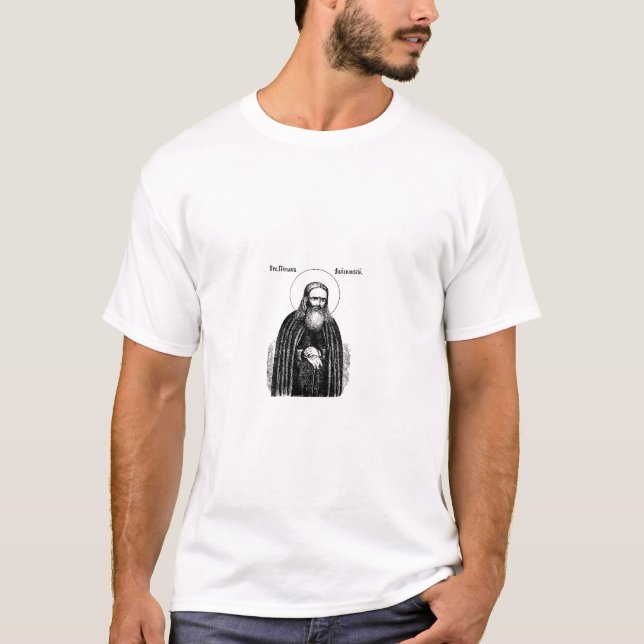 St. Herman of Alaska T-Shirt (Framsida)