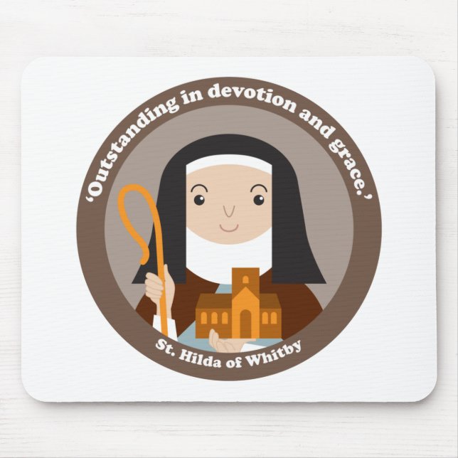 St. Hilda av Whitby Musmatta (Framsidan)