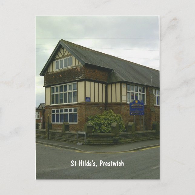 St Hilda's, Prestwich Vykort (Framsida)