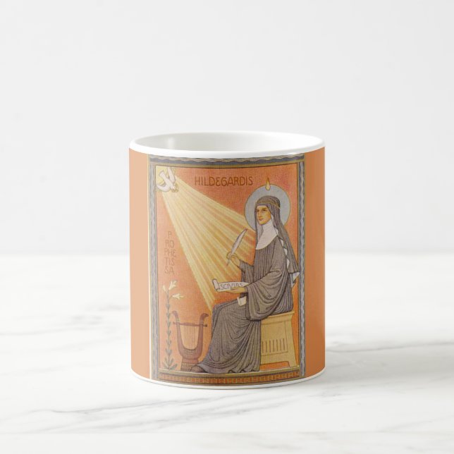 St. Hildegard i Bingen Kaffemugg (Center)