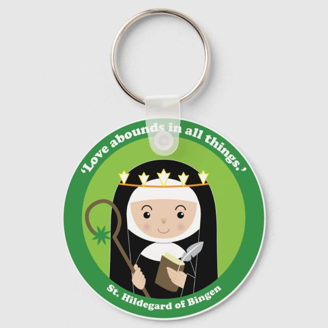 St. Hildegard Nyckelring (Framsida)