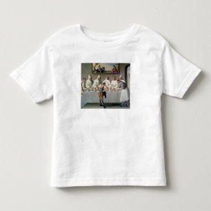 St. Hugh av Cluny (1024-1109) i refectoryen av T Shirt