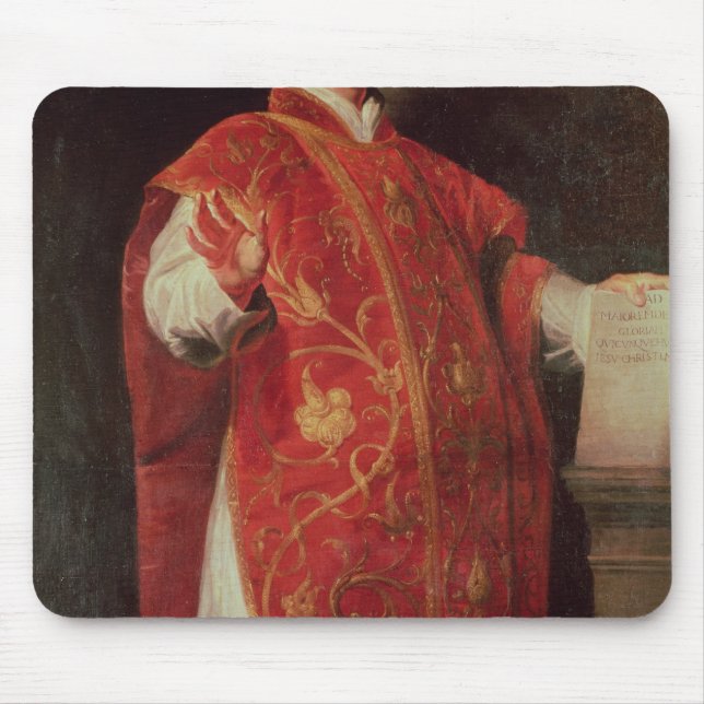 St Ignatius av den Loyola grundaren av jesuitsna Musmatta (Framsidan)