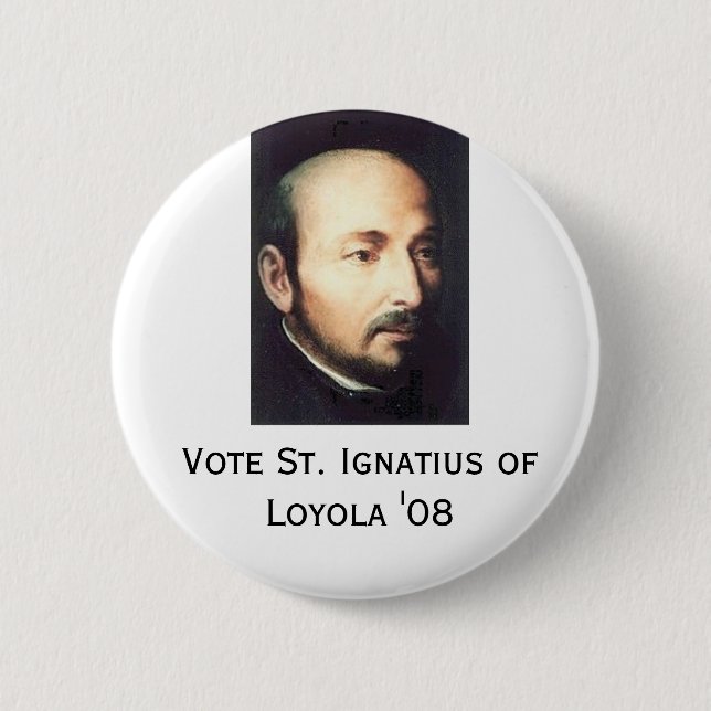 St Ignatius av Loyola "08 Knapp (Framsida)