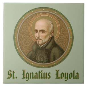 St. Ignatius Loyola (BK 050; Stil 1) Kakelplatta