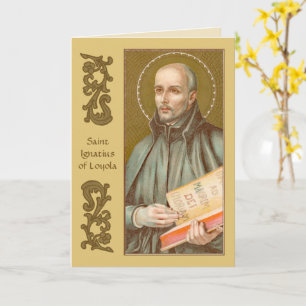 St. Ignatius Loyola (JM 27) Hälsning Kort