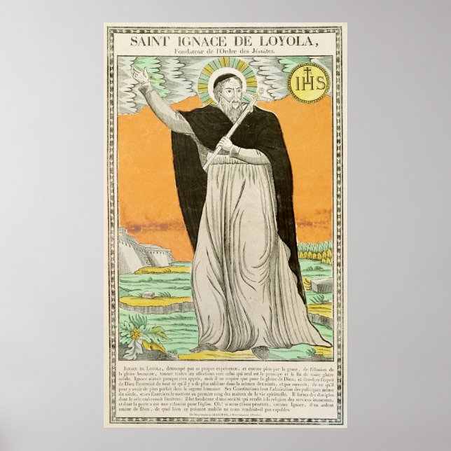 St. Ignatius of Loyola Poster (Framsidan)