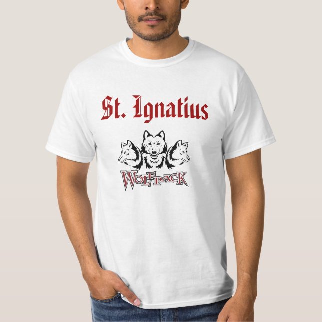 St Ignatius T Shirt (Framsida)