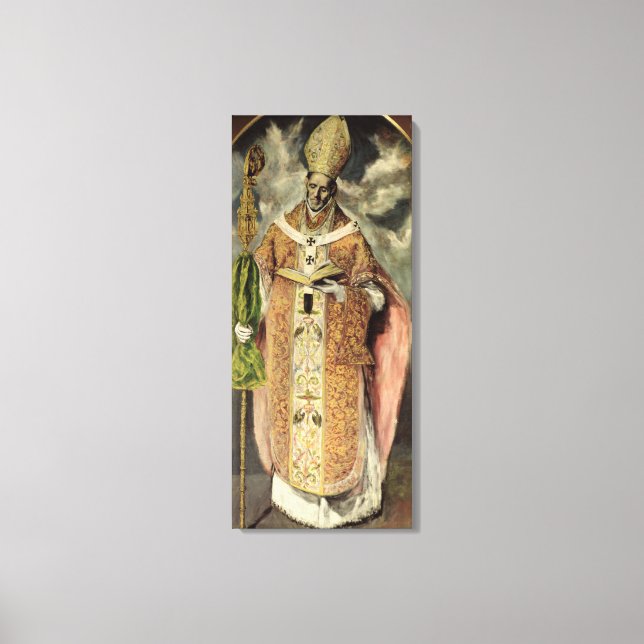 St. Ildefonso 1605-1610 Canvastryck (Framsida)