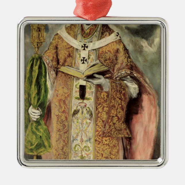 St. Ildefonso 1605-1610 Julgransprydnad Metall (Framsidan)