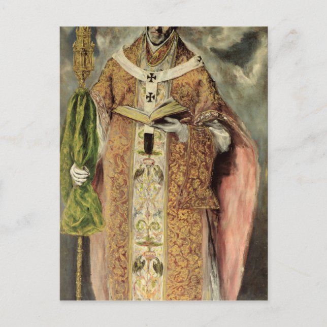 St. Ildefonso 1605-1610 Vykort (Framsida)