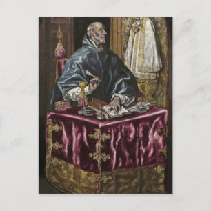 St. Ildefonso av El Greco Vykort