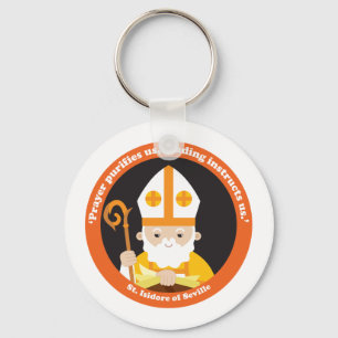 St. Isidore i Sevilla Nyckelring