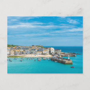 St. Ives Cornwall England, Förenade kungariket Eur Vykort