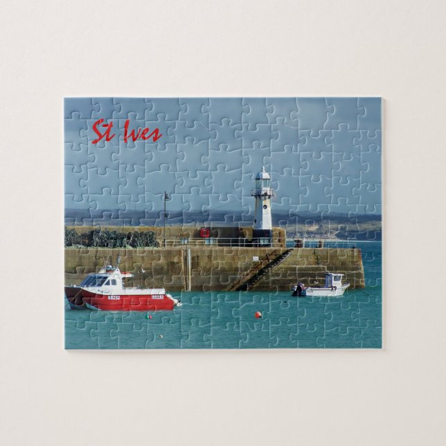 St Ives Cornwall England foto Pussel (Horisontell)