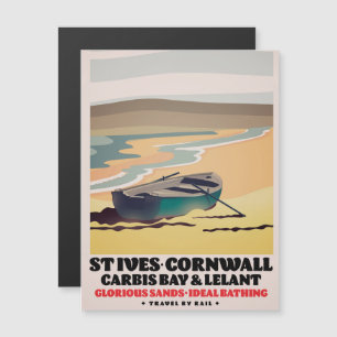 St Ives Cornwall Resa Affisch