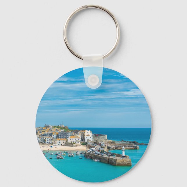 St Ives siluett Nyckelring (Framsida)