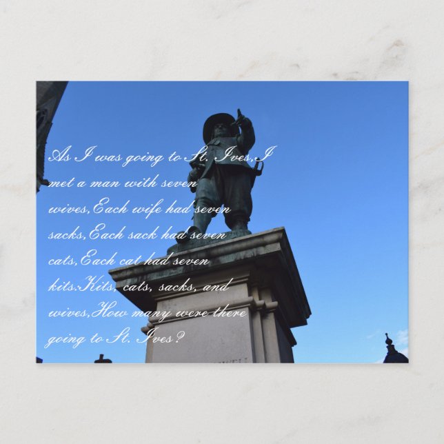 St. Ives, vykort (Framsida)