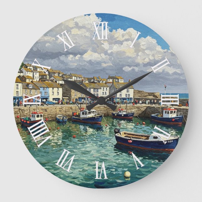 St Ives Wall Clock Stor Klocka (Framsida)