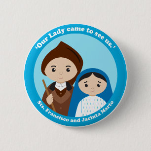 St. Jacinta och St. Francisco Marto Knapp