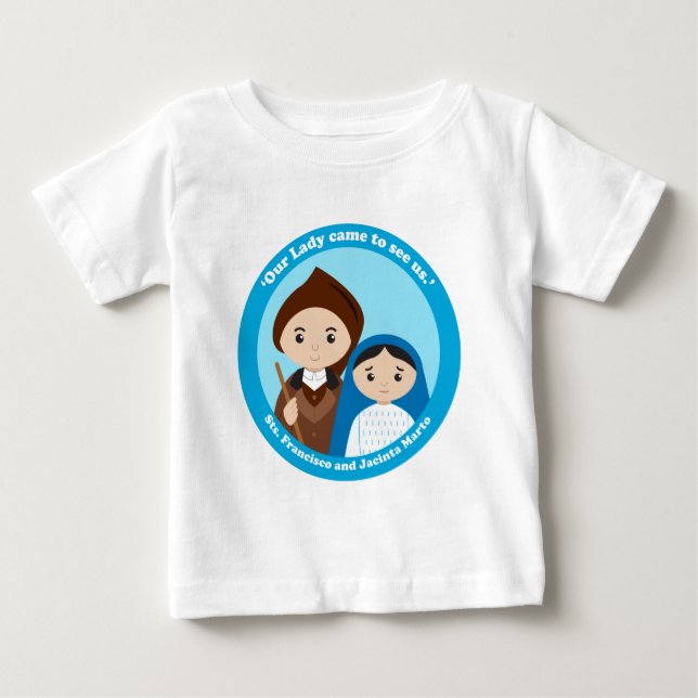 St. Jacinta och St. Francisco Marto T Shirt (Framsida)