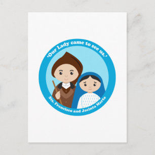 St. Jacinta och St. Francisco Marto Vykort