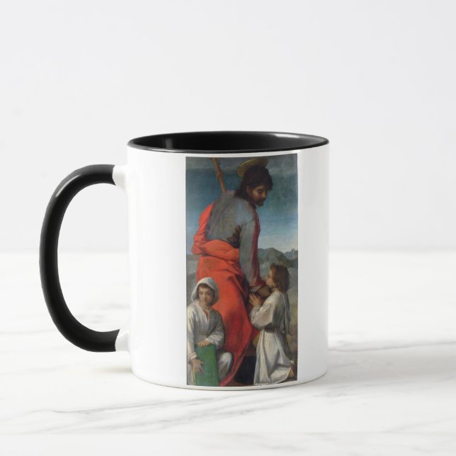 St. Jacob, c.1524-29 (olja på kanfas) Mugg (Vänster)