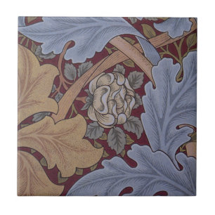St. James Acanthus bladmotiv av William Morris Kakelplatta