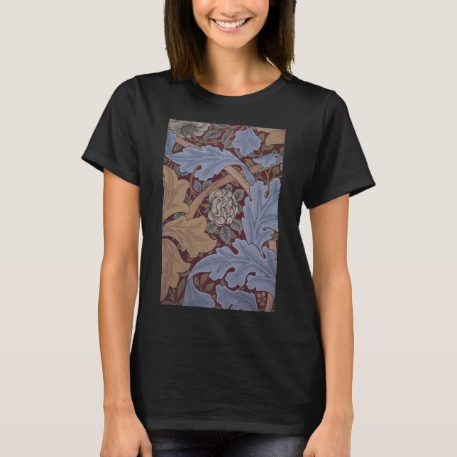St. James Acanthus Löv Mönster av William Morris T Shirt (Framsida)