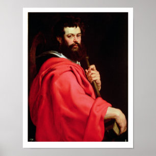 St James aposteln, c.1612-13 (olja på panel) Poster