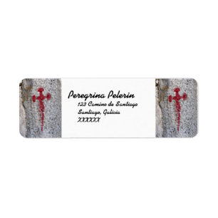 St James arg adressetiketter Returadress Etikett