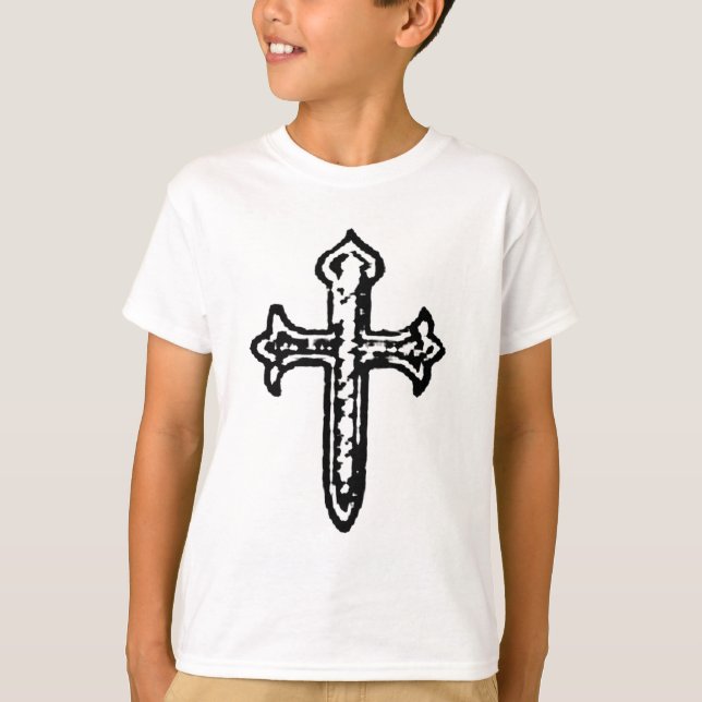 St James arg VINTAGEBW Tee Shirt (Framsida)