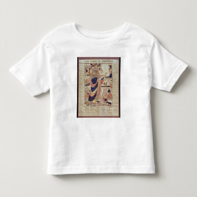 St James av Compostela, c.1824 Tee Shirt (Framsida)
