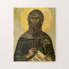 St. James av Damaskus ortodox Christian Icon Pussel