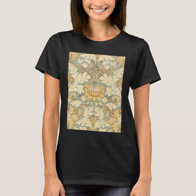 St. James av William Morris, Acanthus Lövs T Shirt (Framsida)
