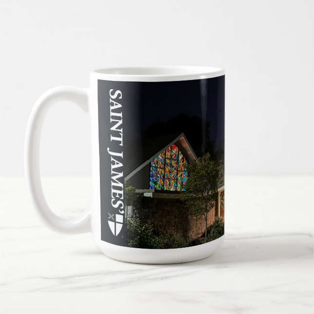 St. James' by moonlight, 15oz Kaffemugg (Vänster)