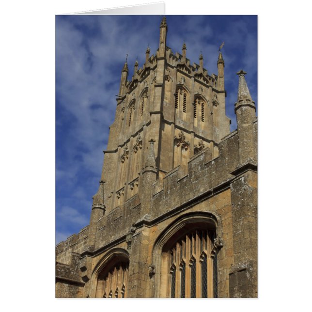 St. James Church Torn, Chipping Camden Hälsningskort (Framsidan)