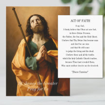 St. James Greater Camino Act of Faith Prayer
