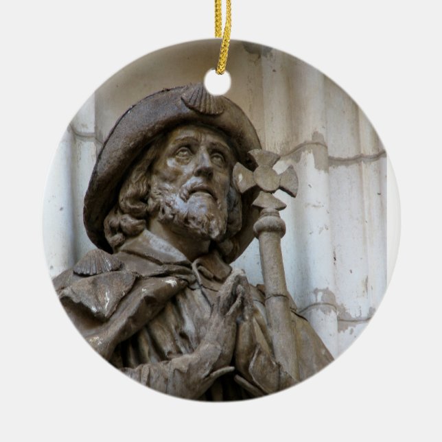 St James i den Seville prydnaden Julgransprydnad Keramik (Framsidan)