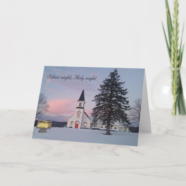 St James julkort Helgkort (Framsida)