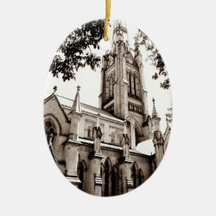 St. James katedralkyrka Julgransprydnad Keramik