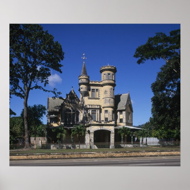 St James, Port of Spain, Trinidad, Västindien Poster (Framsidan)