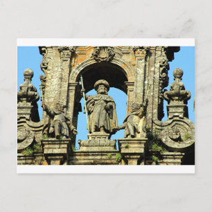 St James, Santiago de Compostela Cathedral, Spanie Vykort