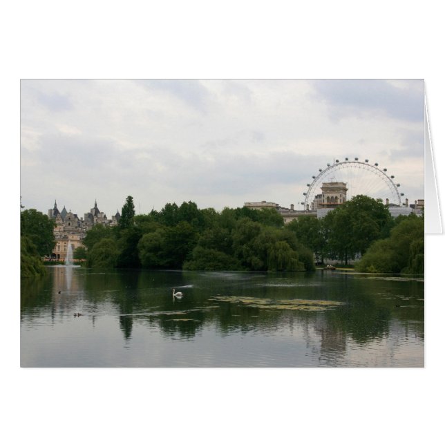 St. James Sjö View Hälsningskort (Framsidan Horizontal)