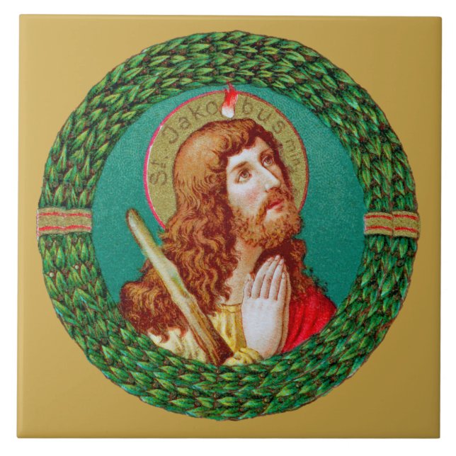 St. James the Less (JMAS 05) Kakelplatta (Framsidan)