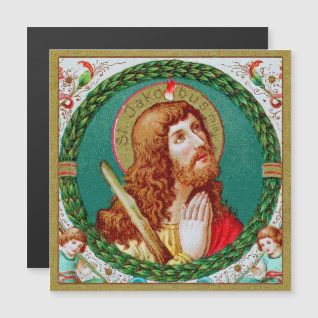 St. James the Less (JMAS 05) Magnetisk Inbjudningskort (Fram/baksida)