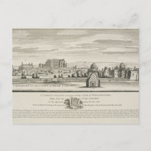 St. James's Palace och en del av staden Westmin Vykort