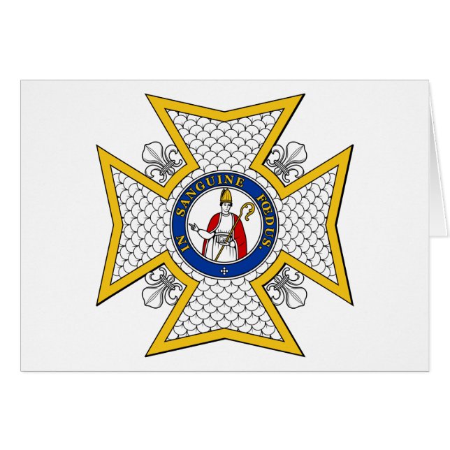 St. Januarius (Naples) Hälsningskort (Framsidan Horizontal)