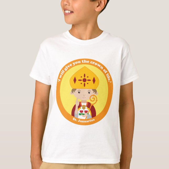 St. Januarius T Shirt (Framsida)