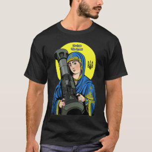 St Javelin - St. Javelin The Protector of Ukraina T Shirt